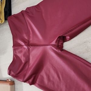 Wine Colored Zyia Leggings